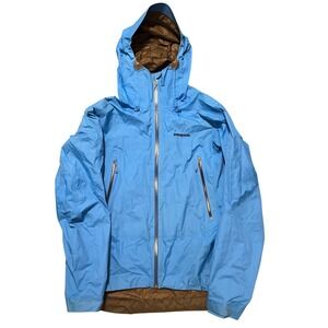 Patagonia Super Cell GORE-TEX Jacket Mens Medium Blue Waterproof Shell 83821